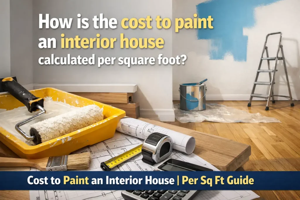 cost to paint an interior house