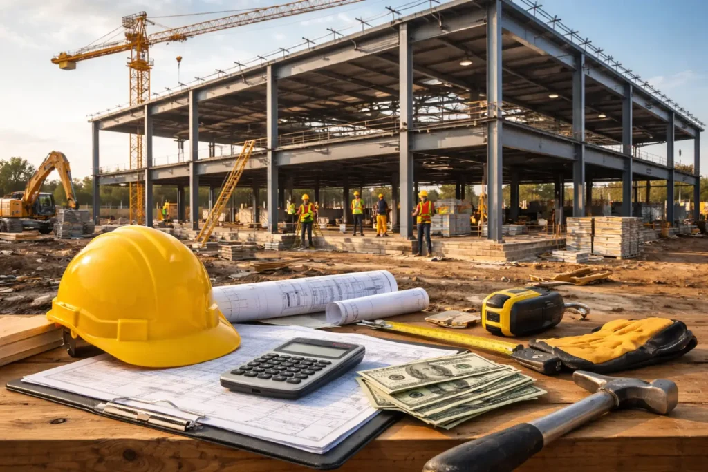 cost to construct a 5,000 sq ft commercial building