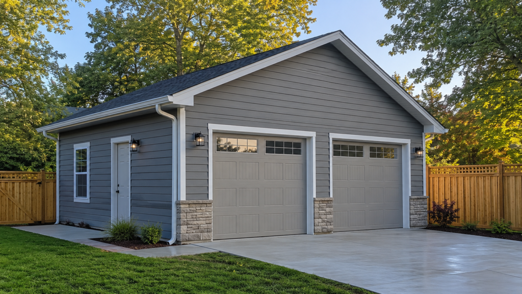 cost to build two car garage