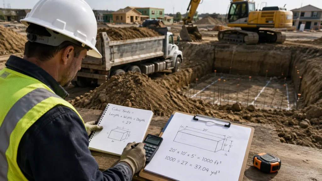 estimating cubic yards