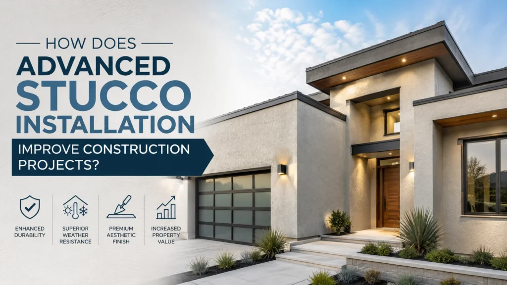 stucco installation