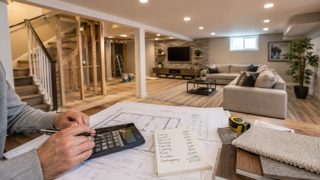 Estimate Basement Renovation